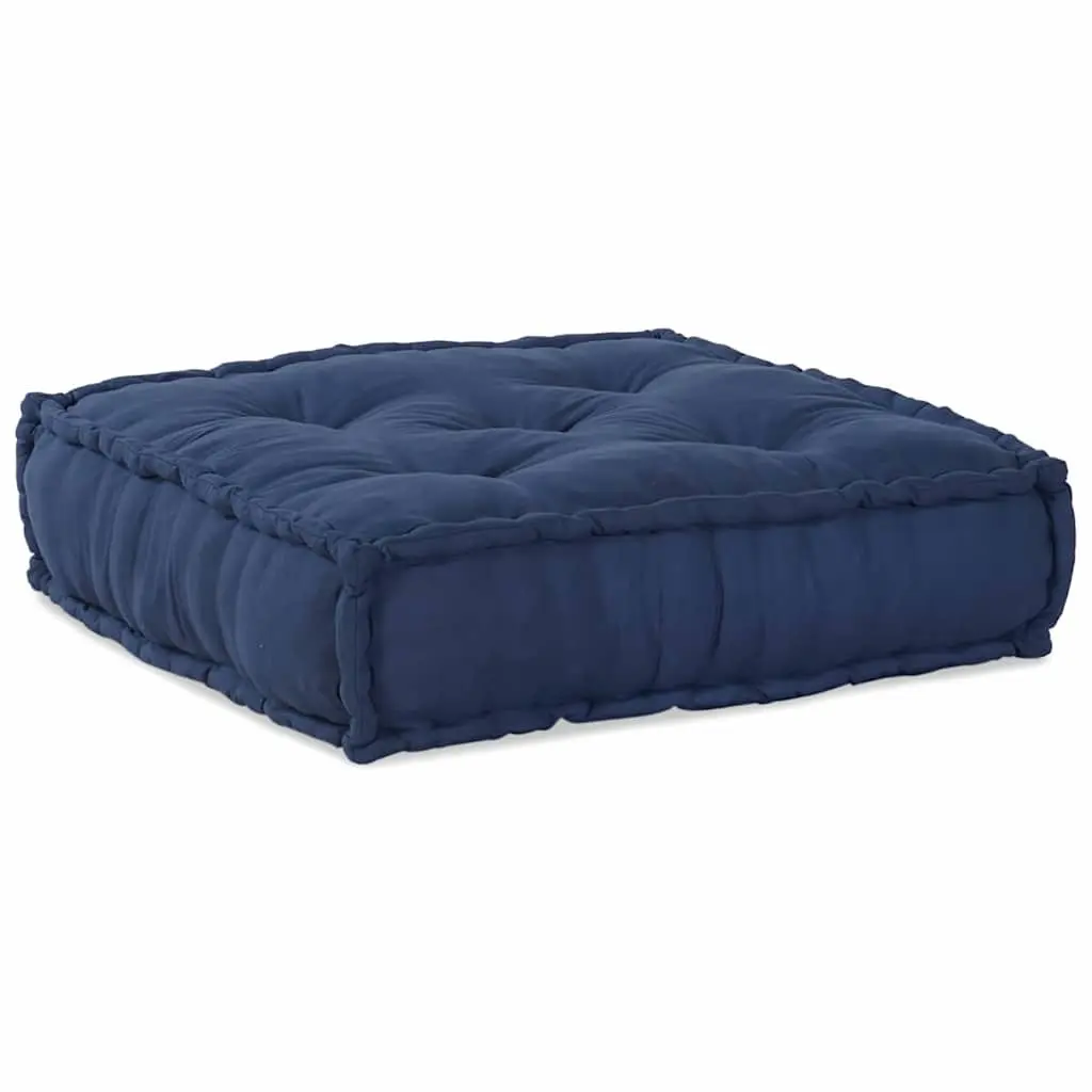 Modular Sofa Unit 2 Pieces Blue Fabric Indoor Outdoor Living Room Sectional