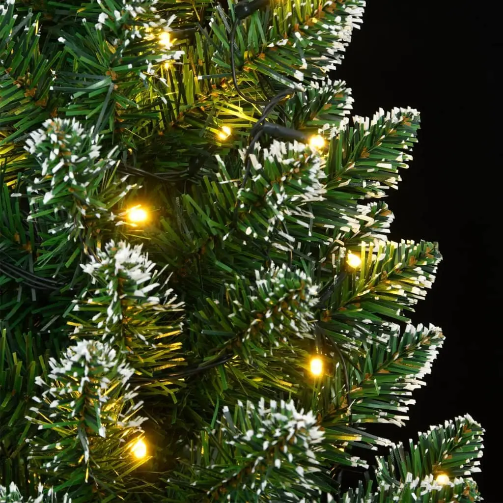 Artificial Slim Christmas Tree 150cm Green with 150 LEDs
