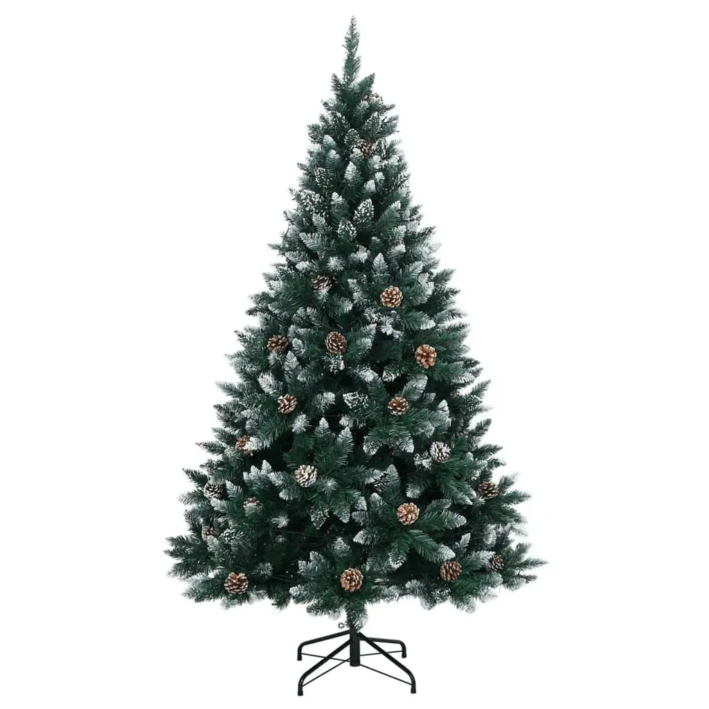 Artificial Christmas Tree 150cm Green Decoration with 150 LED Lights