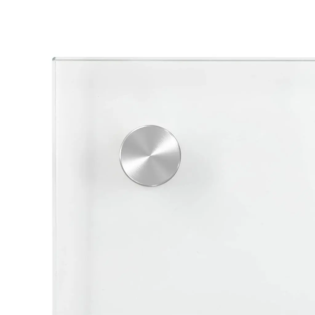 Tempered Glass Kitchen Backsplash Splash Guard 70x40 cm Transparent 2 Piece