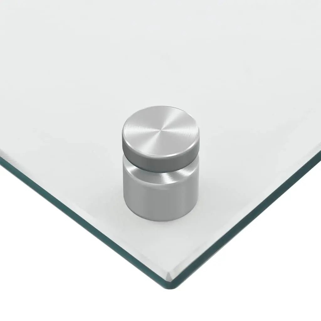 Tempered Glass Kitchen Backsplash Splash Guard 70x40 cm Transparent 2 Piece