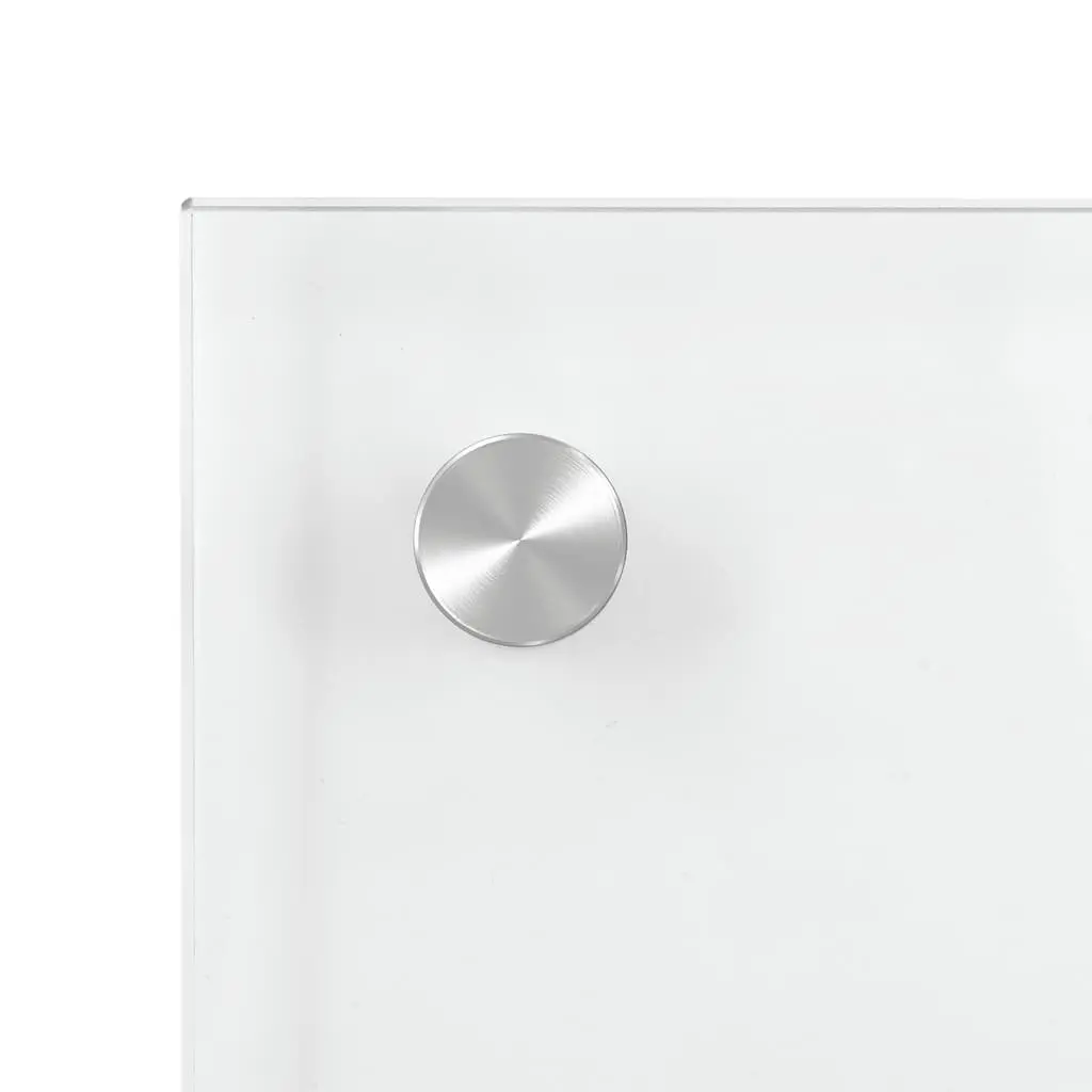 Tempered Glass Kitchen Splash Guard Transparent 80x40 cm Set of 2