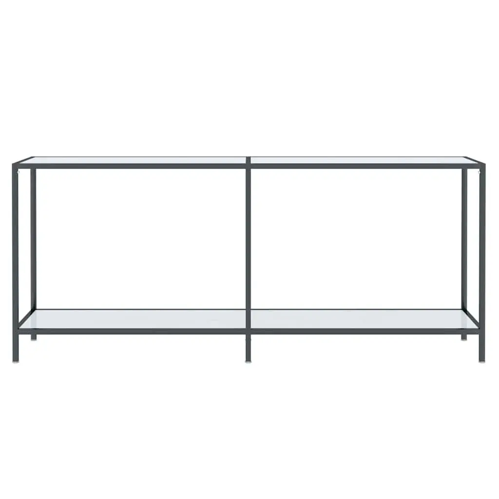 White Console Table for Living Spaces