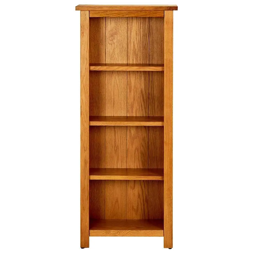 Wooden Bookcase Storage Display Unit 4-Tier 45x22x110 cm Brown