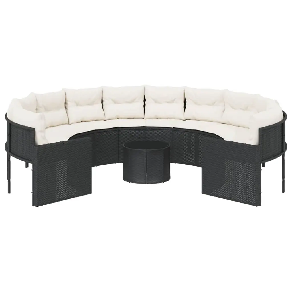 Round Garden Sofa Set with Easy Care