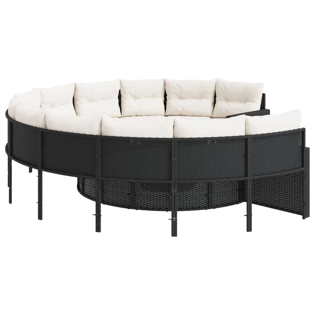 Round Garden Sofa Set with Easy Care