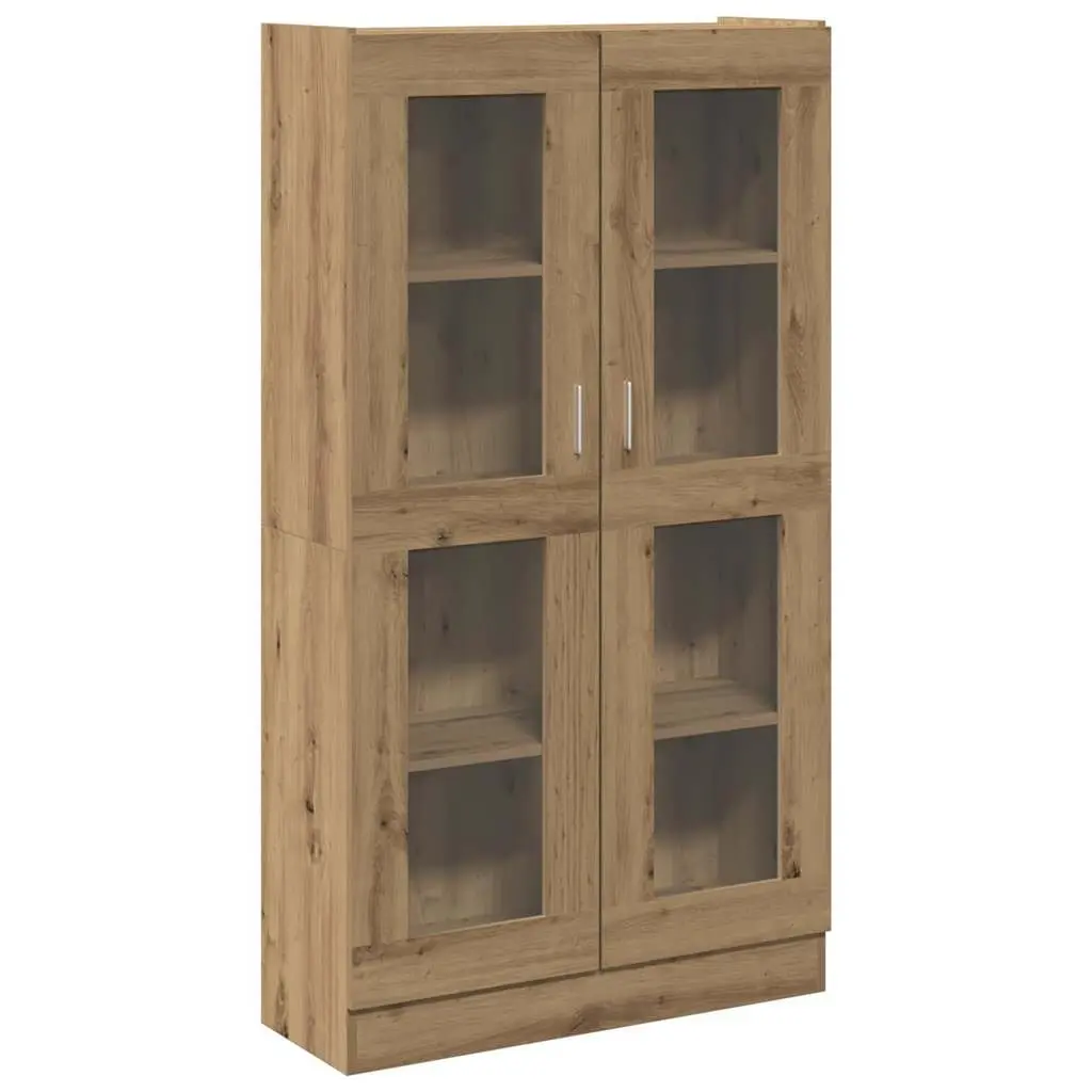 Highboard Storage Cabinet 150cm Brown Engineered Wood Standing Shelf