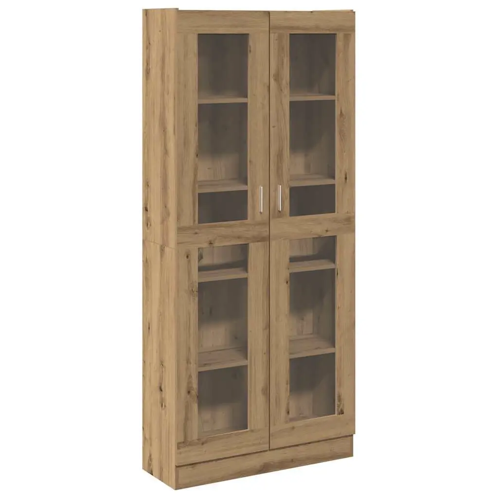 Highboard Storage with Brown Finish