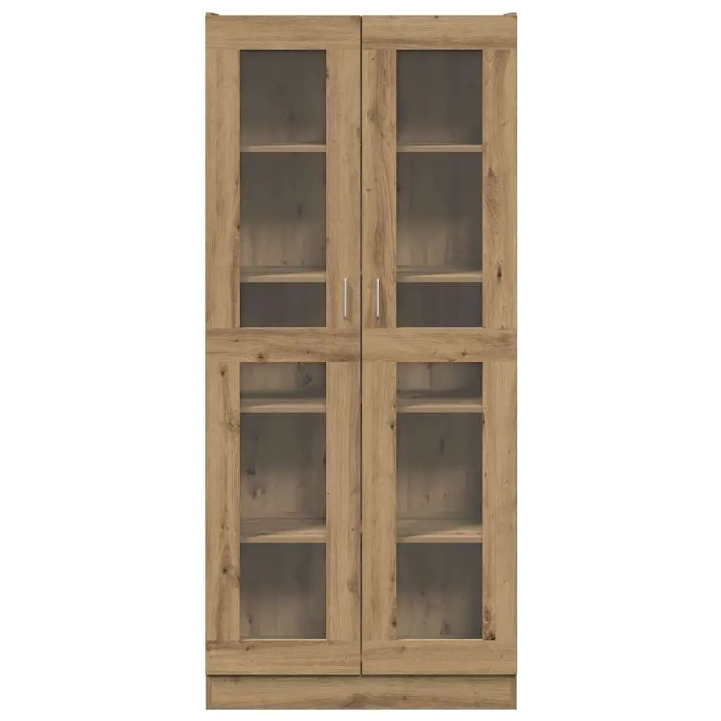 Highboard Storage with Brown Finish