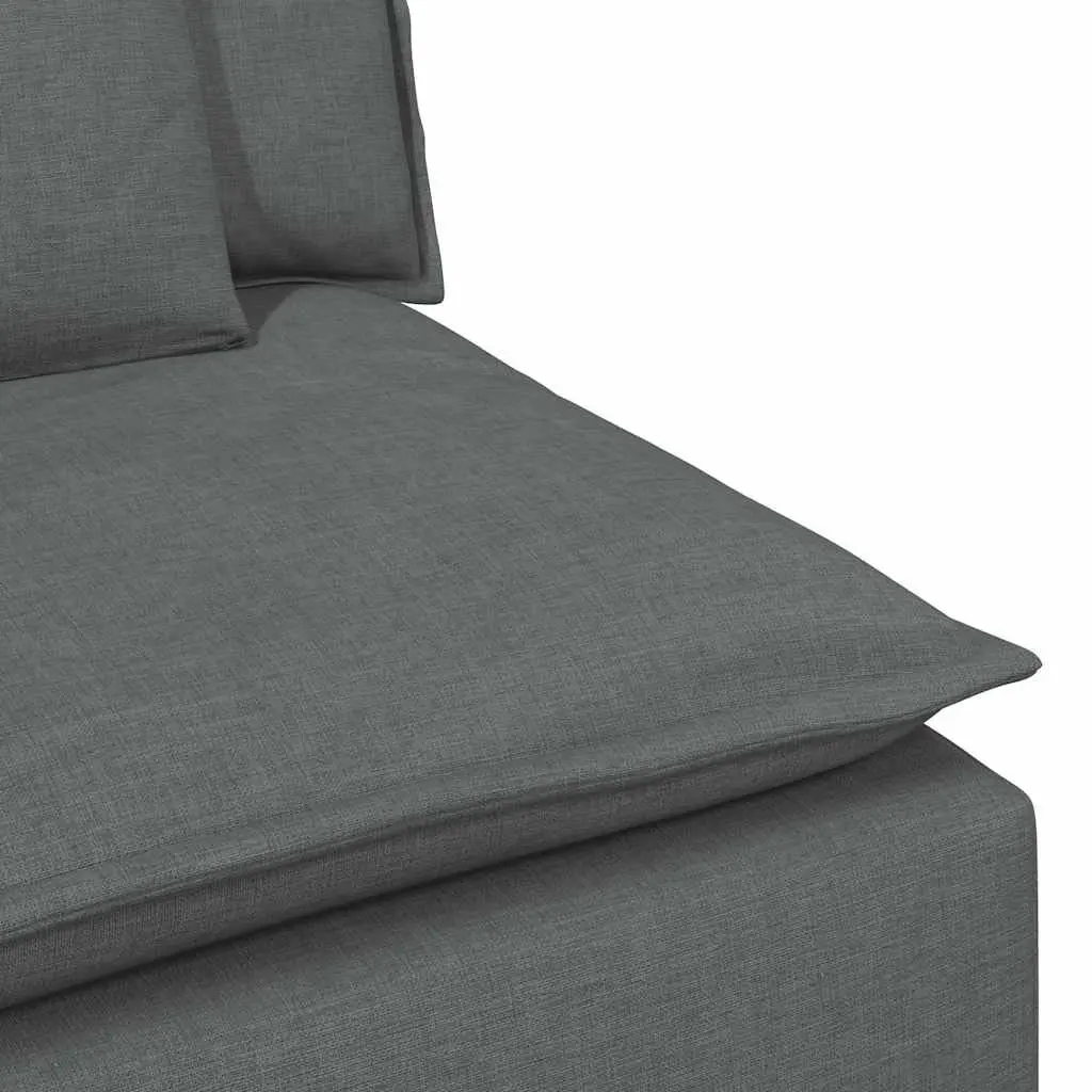Modular Sectional Sofa with Footstool