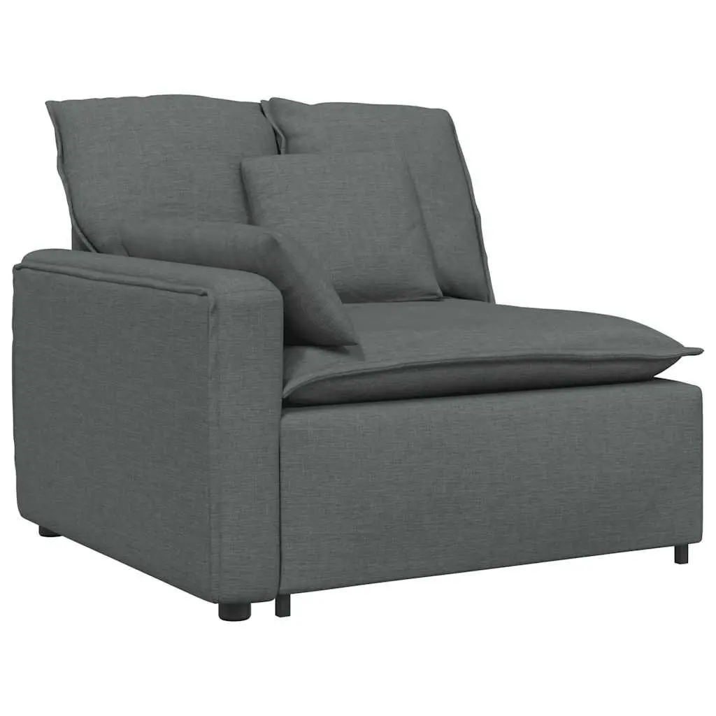 Grey Three-Seater Sofa