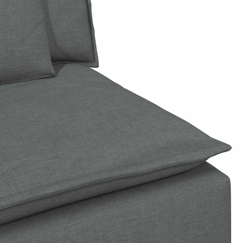 Grey Three-Seater Sofa