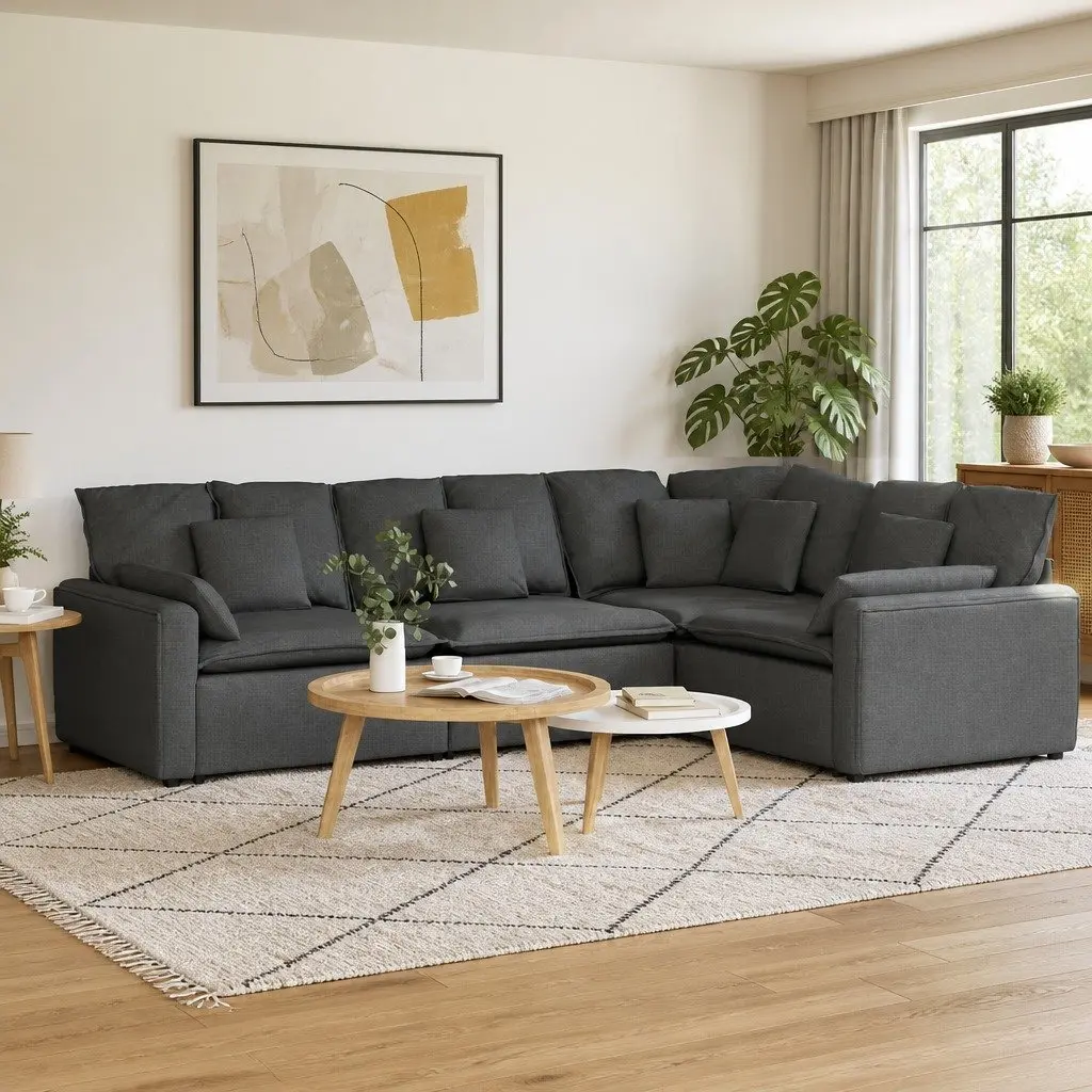 Grey Modular Sofa
