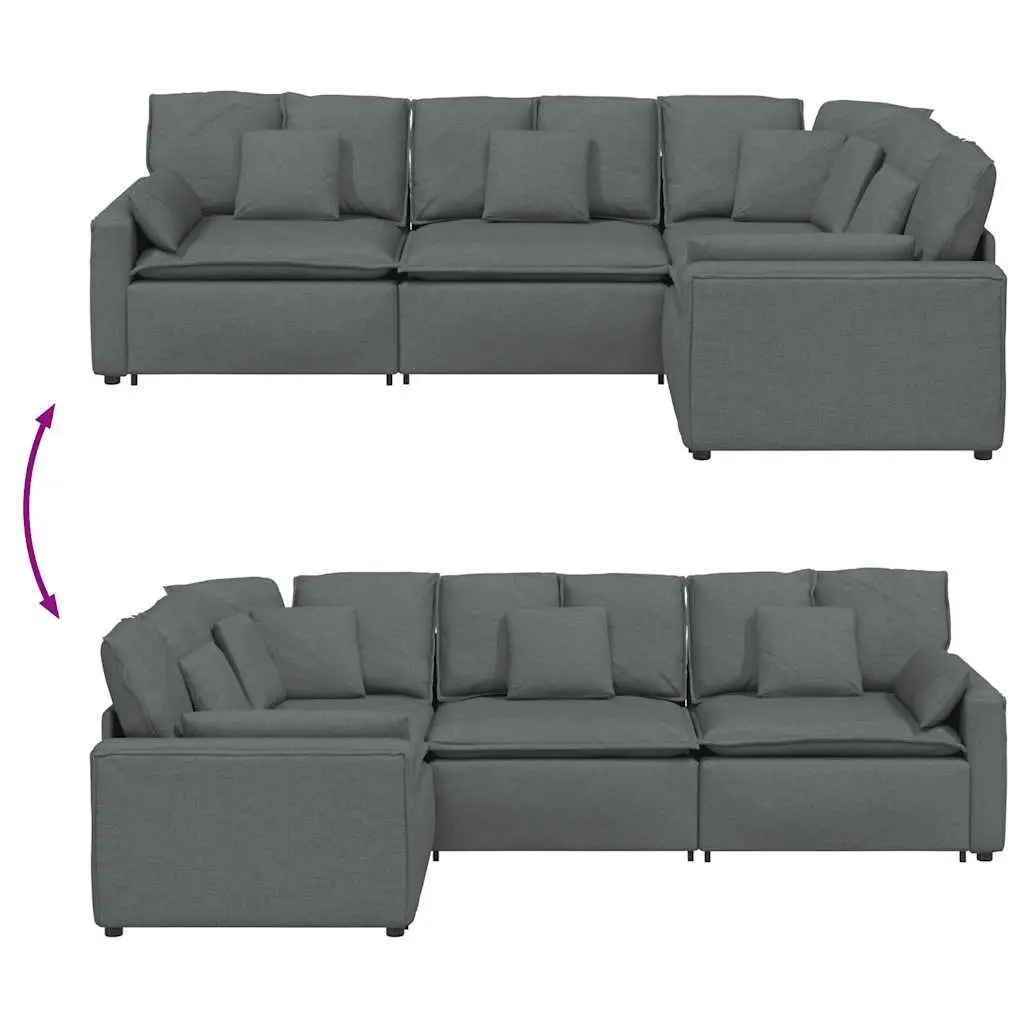 Grey Modular Sofa