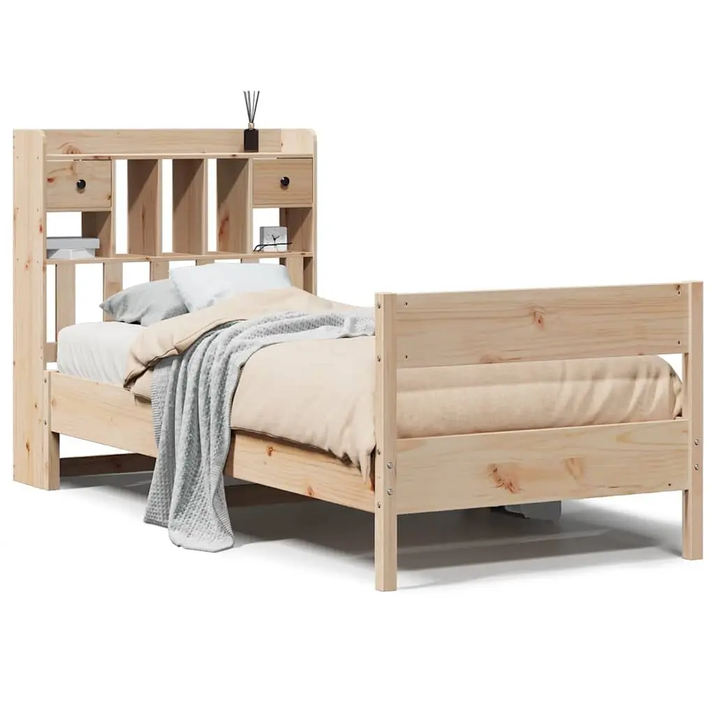 Bookcase Bed Frame for Bedrooms