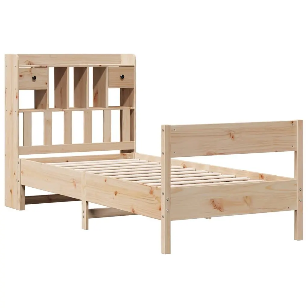 Bookcase Bed Frame for Bedrooms