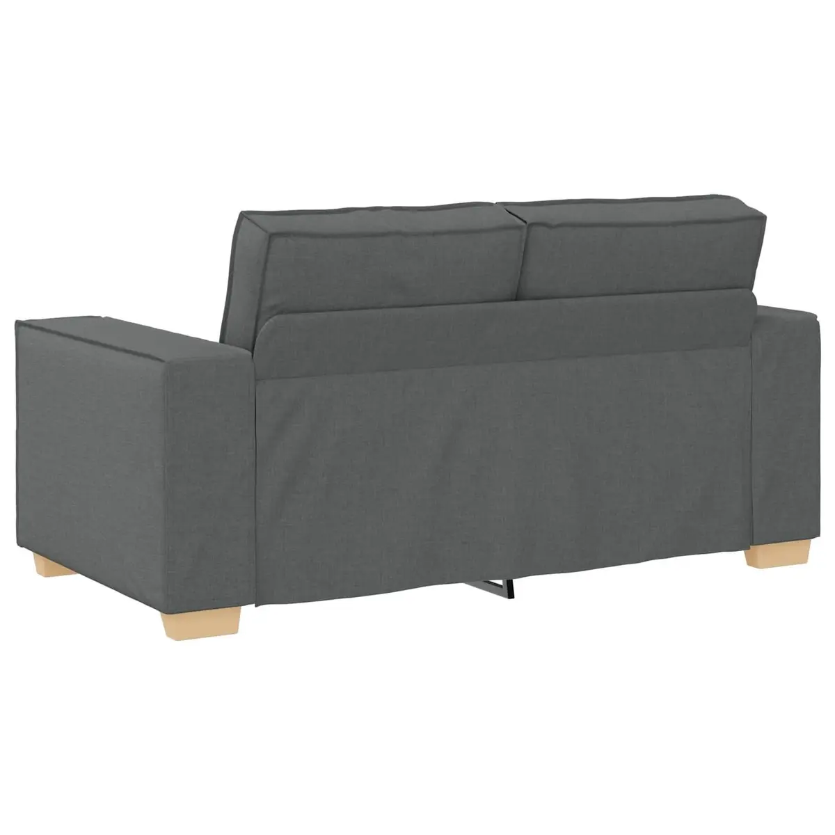 Grey Linen-Blend 3-Piece Sofa Set for Comfort