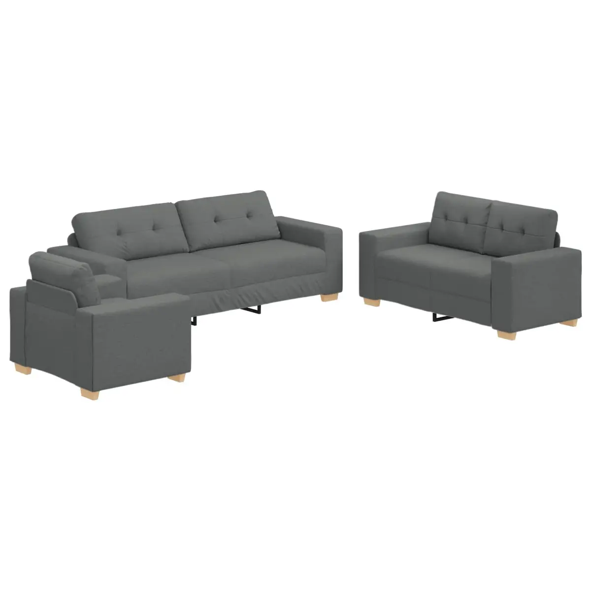 3-Piece Modular Sofa Set