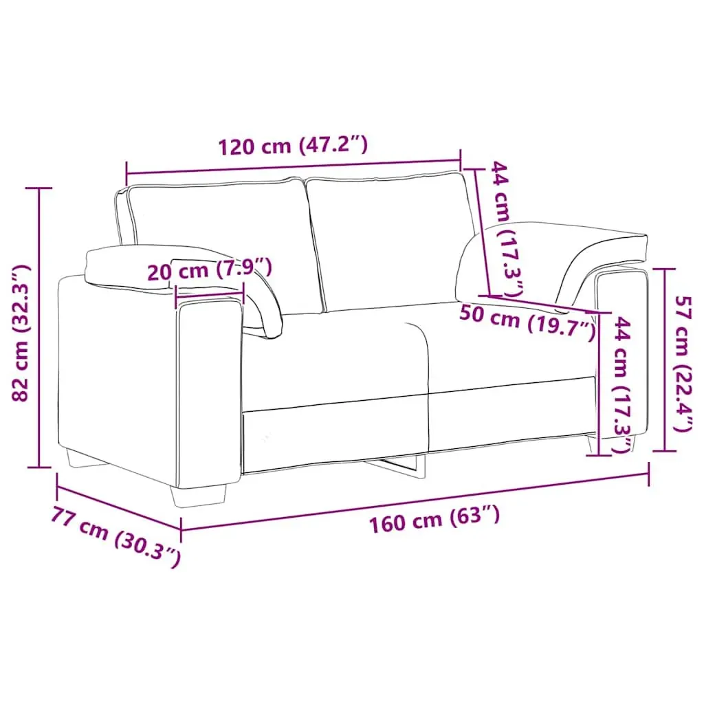 3 Piece Grey Velvet Sofa Set