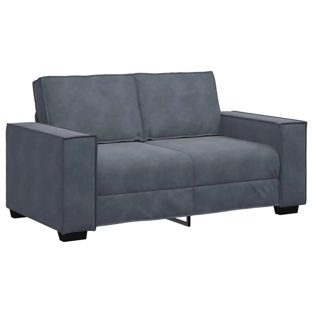 Grey Velvet Sofa Set for Relaxation