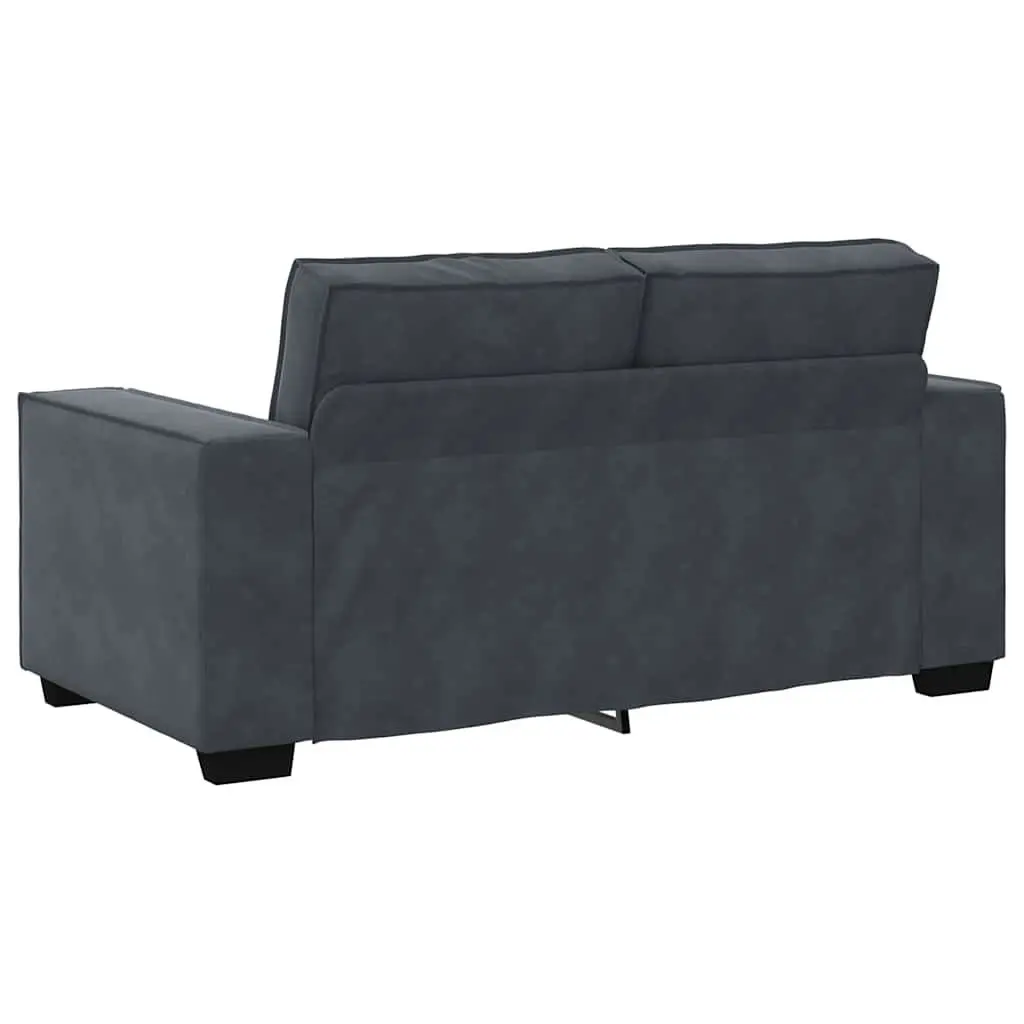 Grey Velvet Sofa Set for Relaxation