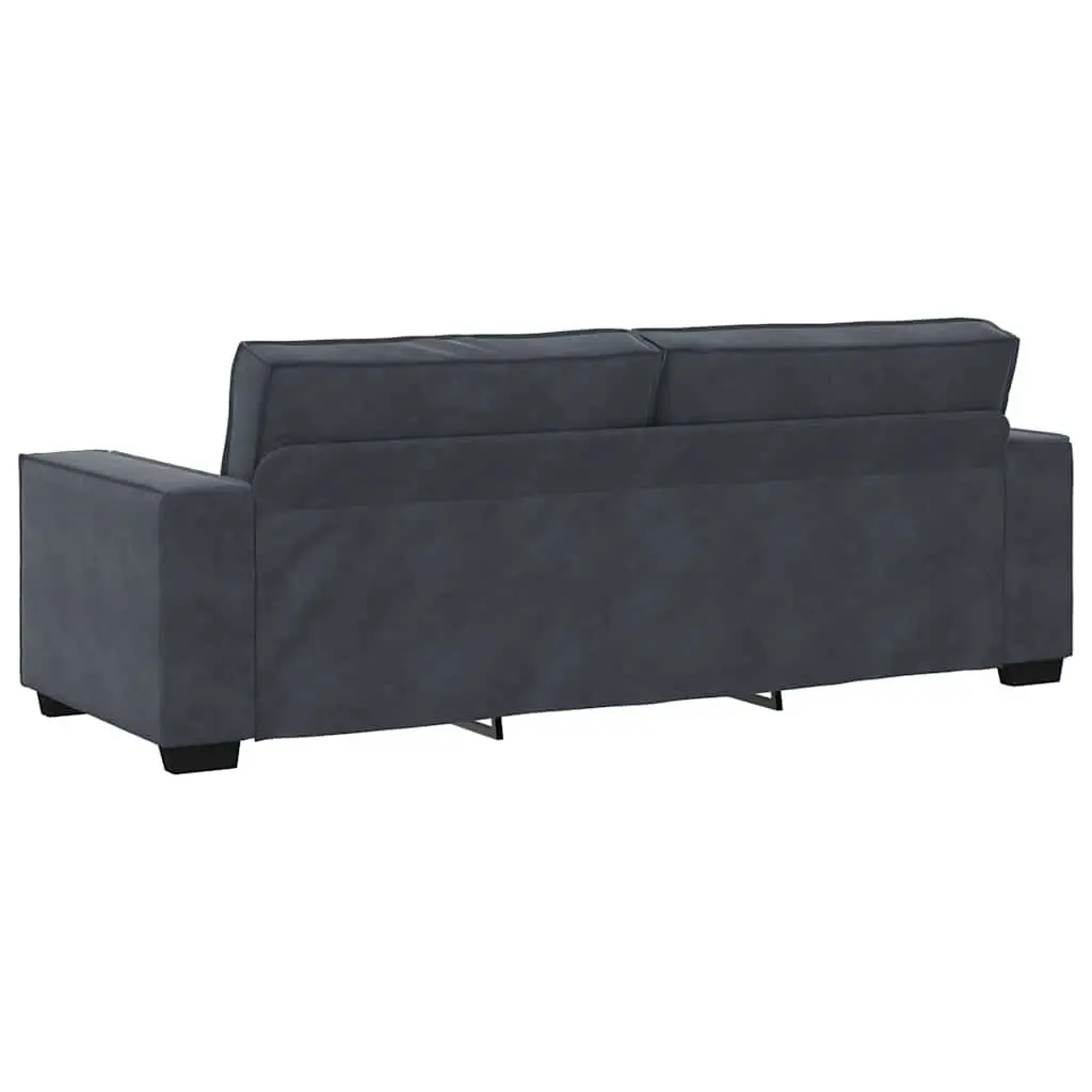 Grey Velvet Sofa Set for Relaxation