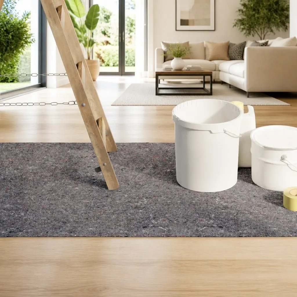 Non-slip Painter Fleece for Protecting Floors 25m x 1m