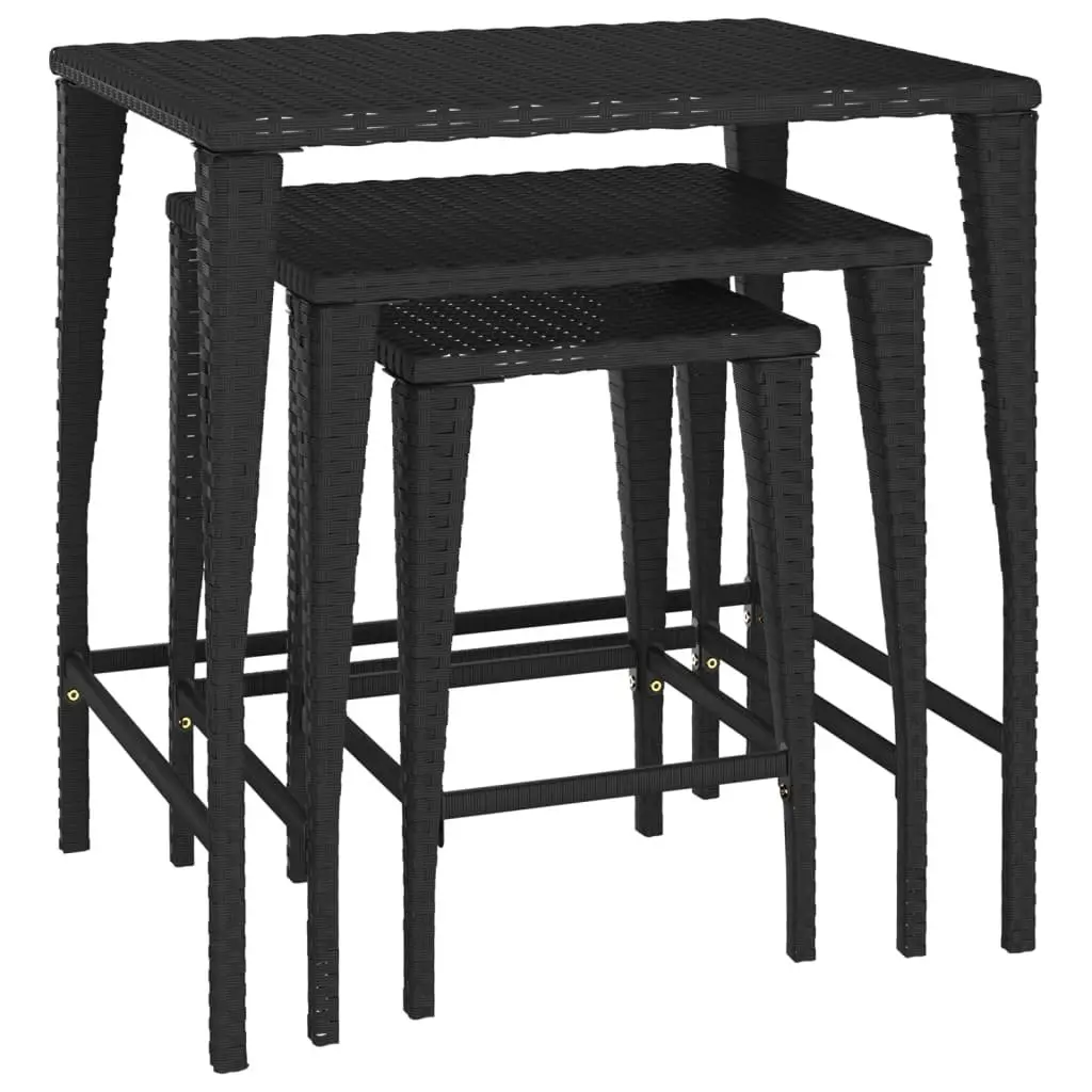 Nesting Tables for Outdoor Convenience