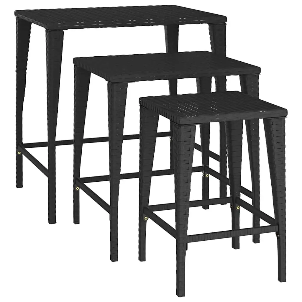 Nesting Tables for Outdoor Convenience