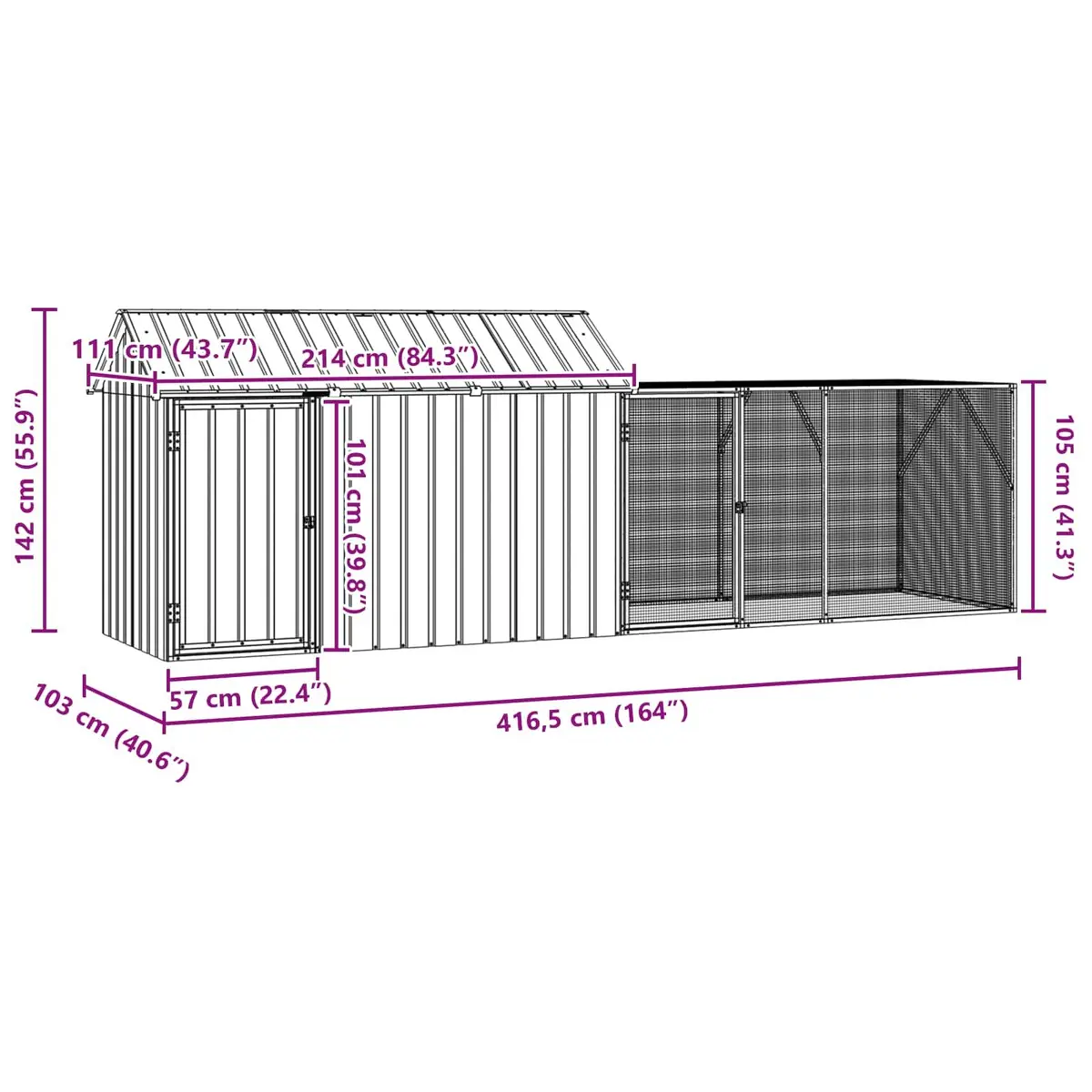 Large Outdoor Bird Cage for Small Birds
