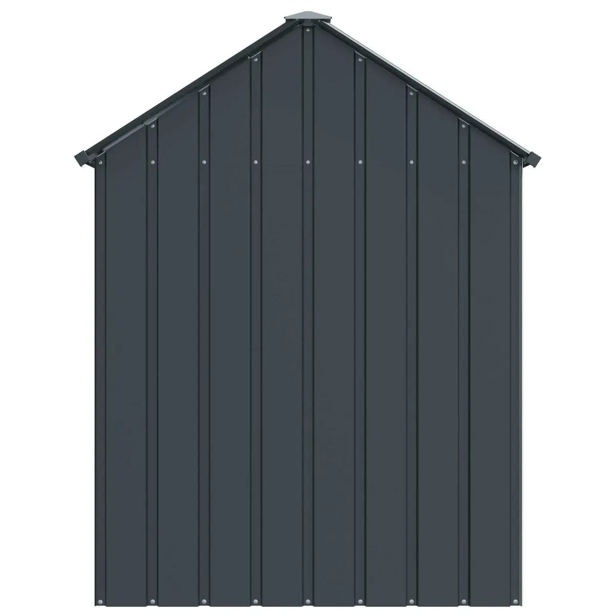 Bird Cage Outdoor Rectangular Anthracite Galvanised Steel Garden Aviary Shelter