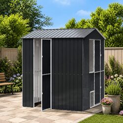 Quality Anthracite Bird Cage for Year-Round Use