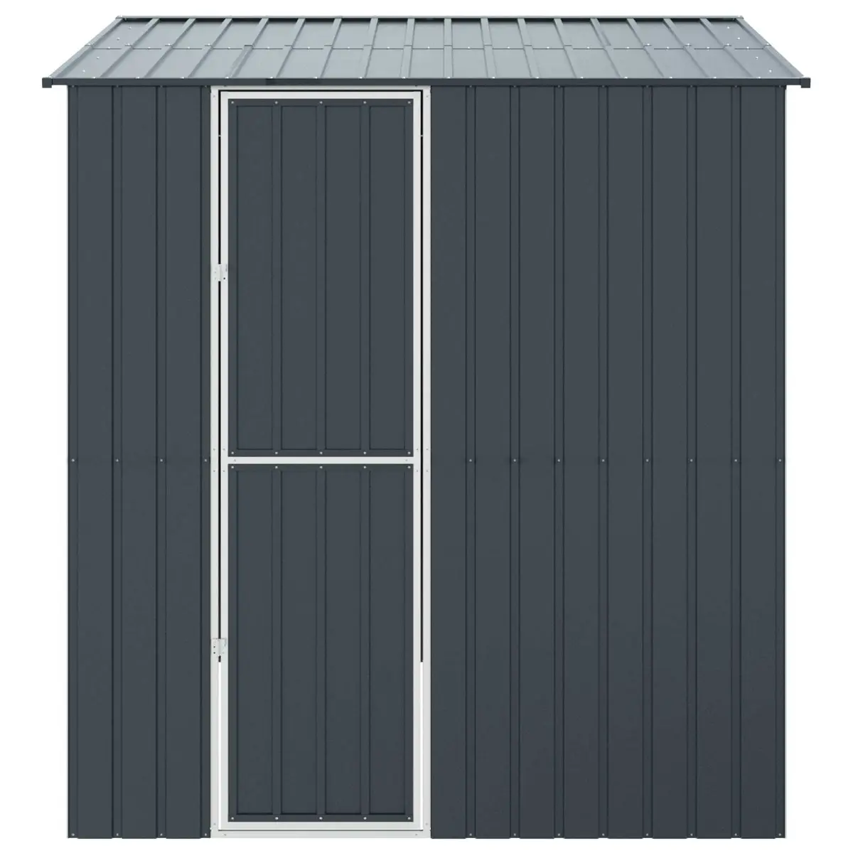 Outdoor Bird Cage Anthracite Galvanised Steel Garden Aviary Rectangular