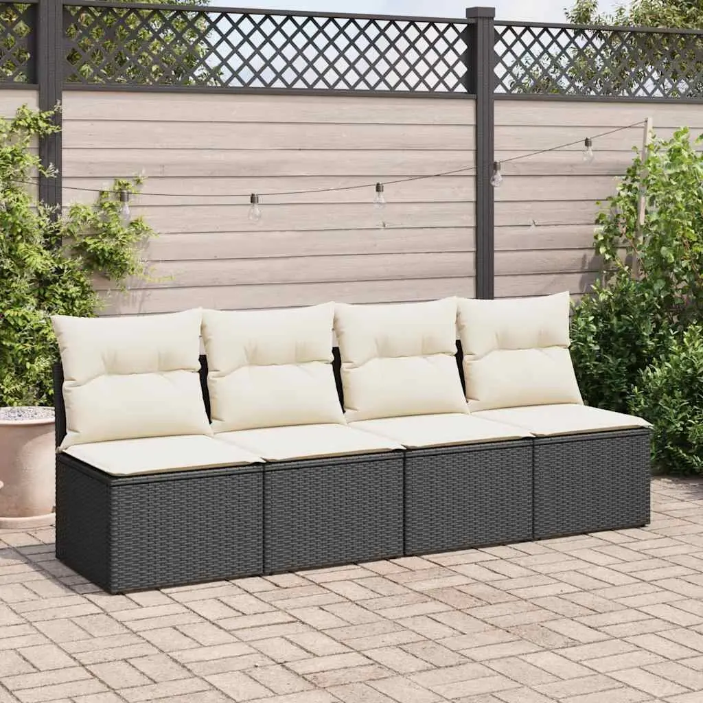2 Piece Garden Sofa Set for Outdoor Use