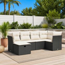 Comfortable and Affordable 6 Piece Garden Sofa Set