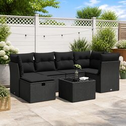 Comfortable and Practical 7 Piece Garden Sofa Set