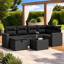 Comfortable and Durable 7 Piece Garden Sofa Set