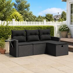 Comfort and Practicality: 4-Piece Garden Sofa Set