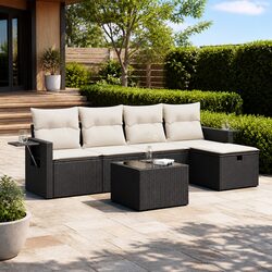 Quality 6-Piece Garden Sofa Set for Outdoor Comfort