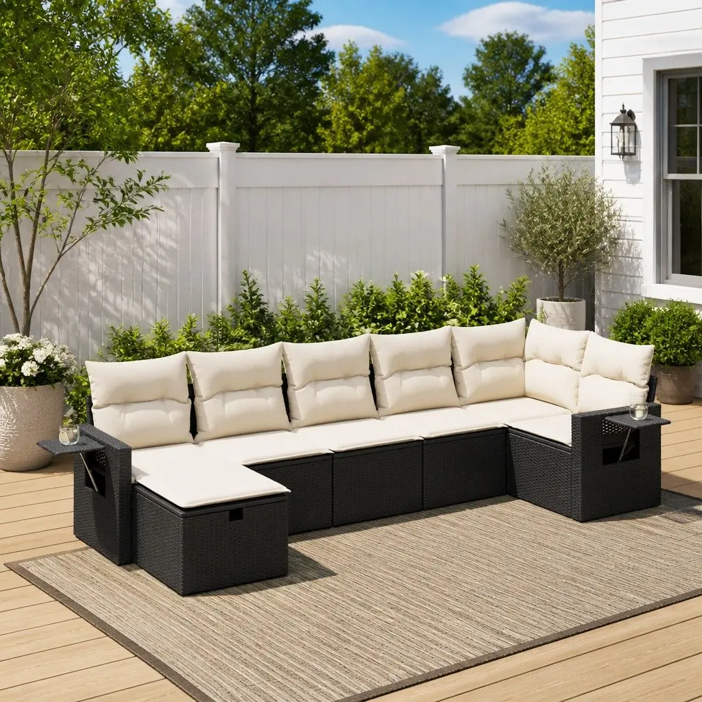 7 Piece Outdoor Sofa Set for Comfort