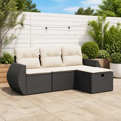 Comfort and Value in This 4 Piece Garden Sofa Set