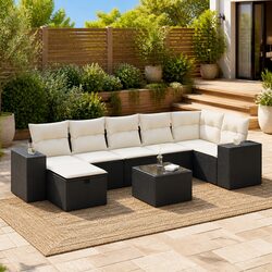 Durable and Stylish 8-Piece Garden Sofa Set