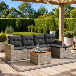 Reliable 6-Piece Outdoor Sofa Set with Great Value