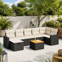 Comfortable Garden Sofa Set with Smart Storage Solutions