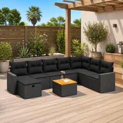 Value and Practicality in 9 Piece Garden Sofa Set