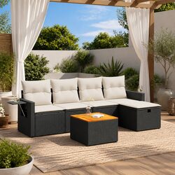 Comfortable Garden Sofa Set with Smart Storage Solutions