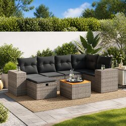 Comfortable 7 Piece Outdoor Sofa Set at Great Value