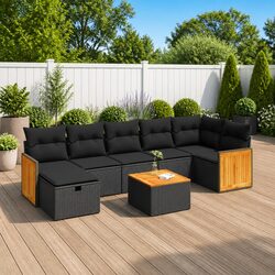 Comfortable 8 Piece Outdoor Sofa Set for Your Home