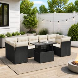 Comfort and Value in an 8-Piece Garden Sofa Set