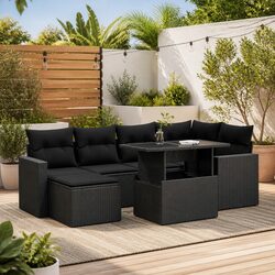 Comfort and Value in a 7-Piece Garden Sofa Set